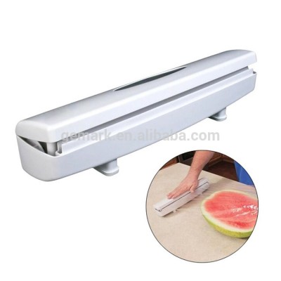 Plastic Wrap Cutter Food Freshness Wraptastic Dispenser Preservative Film Cutter